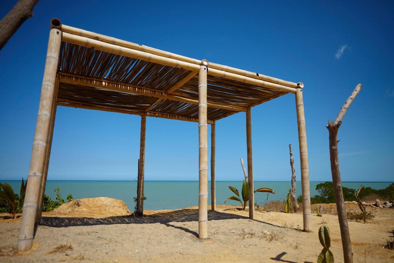 Corazon Guajiro Cabana Frente A Playa Solitaria En Dibulla Cerca A Palomino - Cabin In Front Of Solitary Beachs Kültér fotó
